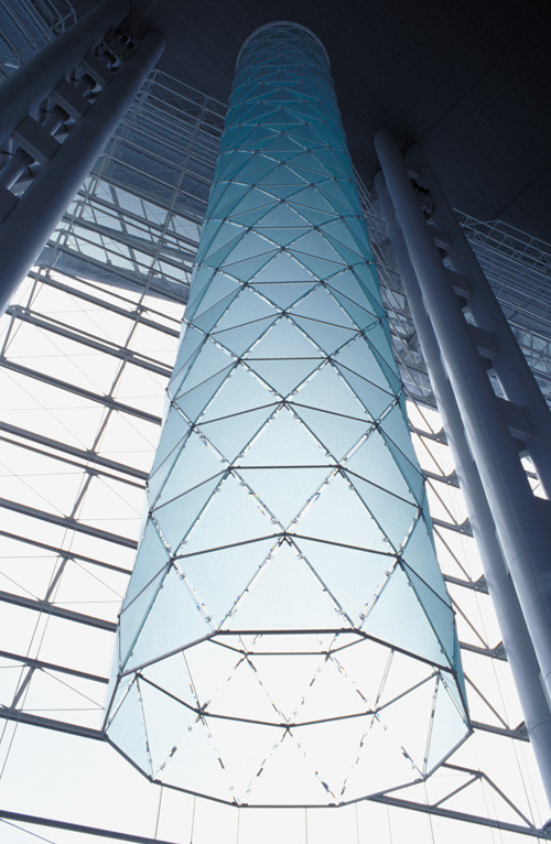 Suspended Glass Tower